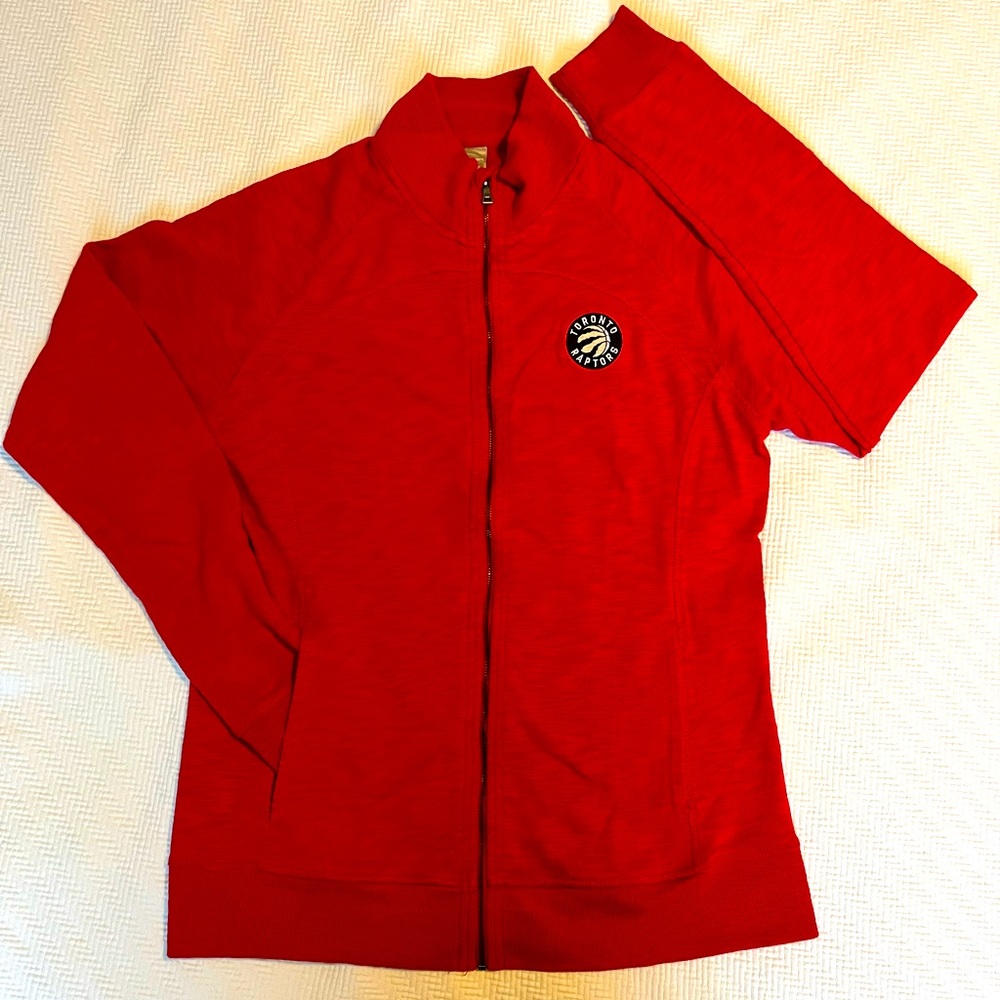 Levelwear Toronto Raptors Red Full Zip Sweatshirt